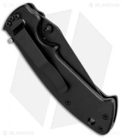 CRKT Crawford Kasper Liner Lock Knife Black Zytel (3.1" Black) 6772K -Blade HQ Knife Shop CRKT Crawford Kasper LL Black Zytel Black 6772K BHQ 87013 jr side