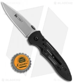 CRKT Crawford Point Guard Liner Lock Knife (2.75" Bead Blast) 6752 -Blade HQ Knife Shop CRKT Crawford PG LL BB 6752 BHQ 87726 jr bottlecap