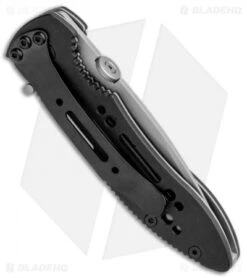 CRKT Crawford Point Guard Liner Lock Knife (3.5" Bead Blast Serr) 6762 2 CRKT Crawford Point Guard Liner Lock Knife (3.5" Bead Blast Serr) 6762 -Blade HQ Knife Shop CRKT Crawford PG LL BB Serr 6762 BHQ 87727 jr side