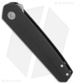 CRKT Cuatro Liner Lock Flipper Knife Black G-10 (3.1" Bead Blast) 7090 -Blade HQ Knife Shop CRKT Cuatro Black G10 bb BHQ 76684 er spine