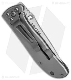 CRKT Drifter Frame Lock Knife Stainless Steel (3" Satin) -Blade HQ Knife Shop CRKT Drifter FL Case Agriculture BHQ 154228 td side