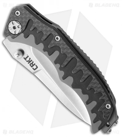 CRKT Drip Tighe Drop Point Outburst Assisted Opening Knife (3.1" Satin) 1190 CRKT Drip Tighe Drop Point Outburst Assisted Opening Knife (3.1" Satin) 1190 -Blade HQ Knife Shop CRKT Drip Tighe DP outburst satin 1190 BHQ 71235 er spine