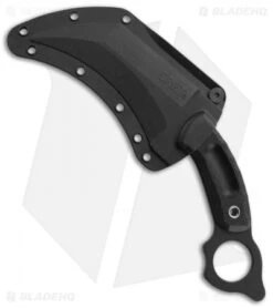 CRKT Du Hoc Karambit Fixed Blade Knife (5.1" Black) 2630 -Blade HQ Knife Shop CRKT Du Hoc jr sheath