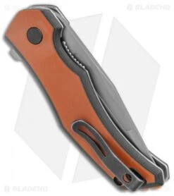 CRKT Fawkes Spring Assisted Knife Brown/Orange G-10 (2.75" Bead Blast) -Blade HQ Knife Shop CRKT Fawkes Dust Layer G 10 LL DP BB BHQ 138957 jr side