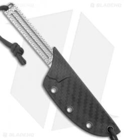 CRKT Feisty Fixed Blade Knife Skeletonized (2.4" Satin) -Blade HQ Knife Shop CRKT Feisty Skeletonized Fixed Blade Satin BHQ 138974 jr sheath