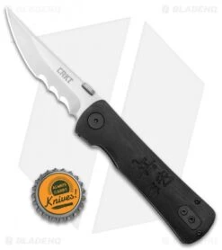 CRKT Folding Heiho Spring Assisted Knife (3.125" Satin Serr) 2901 3 CRKT Folding Heiho Spring Assisted Knife (3.125" Satin Serr) 2901 -Blade HQ Knife Shop CRKT Folding Heiho SA Satin Serr 2901 BHQ 11434 jr bottlecap