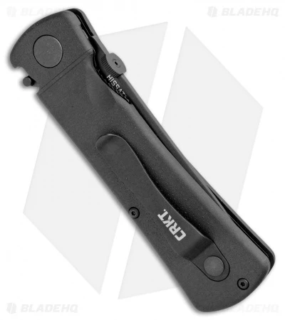 CRKT Folding Hissatsu Spring Assisted Knife (3.875" Black) 2903 CRKT Folding Hissatsu Spring Assisted Knife (3.875" Black) 2903 -Blade HQ Knife Shop CRKT Folding Hissatsu SA Black 2903 BHQ 1948 jr side