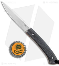 CRKT Folts Biwa Fixed Blade Knife Black Resin Infused Fiber (3" Satin) -Blade HQ Knife Shop CRKT Folts Biwa Fixed Blade Black Resin Infused Fiber BHQ 176876 jr bottlecap