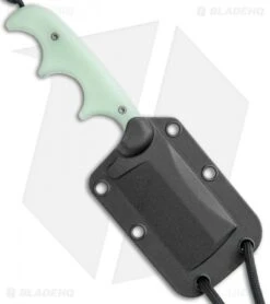 CRKT Folts Minimalist Cleaver Neck Knife Natural G-10 (2.1" Stonewash D2) -Blade HQ Knife Shop CRKT Folts Minimalist Cleaver Neck Knife Natural G 10 SW BHQ 119273 jr sheath