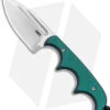 CRKT Folts Minimalist Spear Point Neck Knife Green Resin/Fiber (2.1" Stonewash)