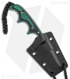 CRKT Burnley Squid Holey + Folts Minimalist Tanto Neck Knife Bundle -Blade HQ Knife Shop CRKT Folts Minimalist Tanto Neck Knife Green Black BB 2386 BHQ 7032 jr sheath