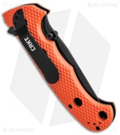 CRKT Hammond Cruiser LAWKS Liner Lock Knife Orange (3.75" Black) 7904ORB -Blade HQ Knife Shop CRKT Hammond Cruiser Orange Black CR7904ORB BHQ 87148 jr side 2