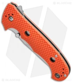 CRKT Hammond Cruiser LAWKS Liner Lock Knife Orange (3.75" Satin Serr) 7914OR -Blade HQ Knife Shop CRKT Hammond Cruiser Orange Serr CR7914OR BHQ 87149 jr spine 2