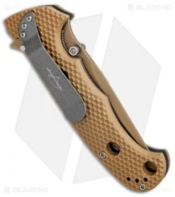 CRKT Hammond Iraqi Freedom Desert Cruiser Knife Tan (3.75" Tan Serr) 7914DI 2 CRKT Hammond Iraqi Freedom Desert Cruiser Knife Tan (3.75" Tan Serr) 7914DI -Blade HQ Knife Shop CRKT Hammond Iraqi Freedom Desert Cruiser Tan Tan Serr 7914DI BHQ 87014 jr side