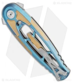 CRKT Hirin Liner Lock Knife Titanium (3.5" Satin M390) 5042 2 CRKT Hirin Liner Lock Knife Titanium (3.5" Satin M390) 5042 -Blade HQ Knife Shop CRKT Hirin Frame Lock Knife 3.5in Satin 5042 BHQ 113913 LS Side