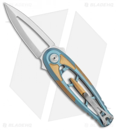 CRKT Hirin Liner Lock Knife Titanium (3.5" Satin M390) 5042 CRKT Hirin Liner Lock Knife Titanium (3.5" Satin M390) 5042 -Blade HQ Knife Shop CRKT Hirin Frame Lock Knife 3.5in Satin 5042 BHQ 113913 LS