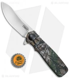 CRKT Homefront Hunter Field Strip Knife Real Tree Camo (3.5" Satin) K265CXP -Blade HQ Knife Shop CRKT Homefront Hunter LL Real Tree Camo K265CXP BHQ 51856 jr bottlecap 2