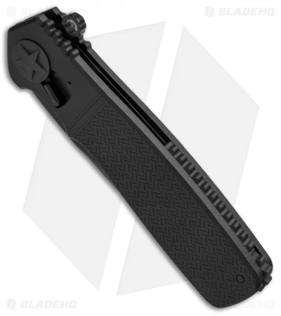 CRKT Homefront Tactical Tanto Field Strip Knife Black (3.5" Black Serr) K260KKS CRKT Homefront Tactical Tanto Field Strip Knife Black (3.5" Black Serr) K260KKS -Blade HQ Knife Shop CRKT Homefront Tactical Tanto LL Black Black Serr K260KKS BHQ 51833 jr spine