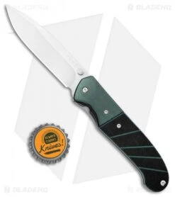 CRKT Ignitor Spring Assisted Knife Black & Green G10 (3.38" Satin) 6850 -Blade HQ Knife Shop CRKT Ignitor SA Black Green G 10 Satin 6850 BHQ 4374 jr bottlecap