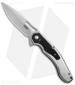 CRKT Ikoma Carnufex Frame Lock Flipper Knife (4" Satin) 5480