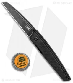 CRKT Inara Frame Lock Knife Black G-10 (2.75" Satin) 7140 -Blade HQ Knife Shop CRKT Inara FL Black G 10 Satin 7140 BHQ 103944 jr bottlecap