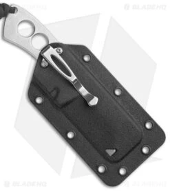 CRKT Jon Graham Razel Chisel Fixed Blade Knife Gray Stainless Steel (2" Steel) -Blade HQ Knife Shop CRKT Jon Graham Razel Chisel Fixed Blade SW BHQ 178660 jr sheath