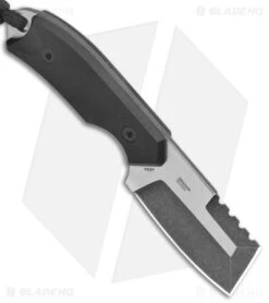 CRKT Jon Graham Razel Compact Fixed Blade Knife Black G-10 (2.32" SW & Brush) -Blade HQ Knife Shop CRKT Jon Graham Razel Compact Fixed Blade Black G 10 SW Brush BHQ 178677 jr spine