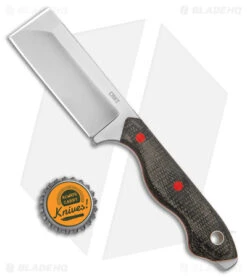 CRKT Jon Graham Razel Fixed Blade Knife Black Resin Infused Handle (2.97" Satin) -Blade HQ Knife Shop CRKT Jon Graham Razel Fixed Blade Resin Infused Handles Satin BHQ 178676 jr bottlecap