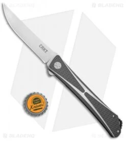 CRKT Jumbones Liner Lock Knife Aluminum (4.8" Satin) 7532 -Blade HQ Knife Shop CRKT Jumbones FL Aluminum Satin 7532 BHQ 92294 jr bottlecap 2