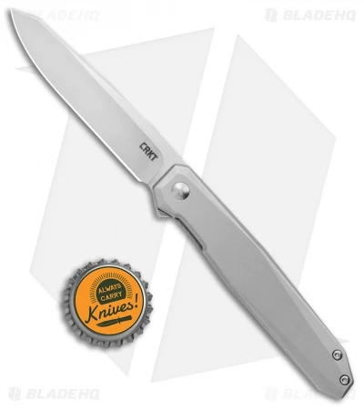CRKT Ken Onion Facet Frame Lock Spring Assisted Flipper Knife (3.4" Satin) CRKT Ken Onion Facet Frame Lock Spring Assisted Flipper Knife (3.4" Satin) -Blade HQ Knife Shop CRKT Ken Onion Facet FL Reverse Tanto Flipper Satin BHQ 138947 jr bottlecap