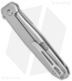 CRKT Ken Onion Facet Frame Lock Spring Assisted Flipper Knife (3.4" Satin) 2 CRKT Ken Onion Facet Frame Lock Spring Assisted Flipper Knife (3.4" Satin) -Blade HQ Knife Shop CRKT Ken Onion Facet FL Reverse Tanto Flipper Satin BHQ 138947 jr side