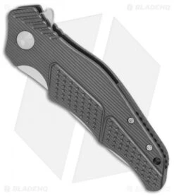 CRKT Ken Onion Outrage Knife Gray (3.25" Satin) K320GXPX *Factory Second 2 CRKT Ken Onion Outrage Knife Gray (3.25" Satin) K320GXPX *Factory Second -Blade HQ Knife Shop CRKT Ken Onion Outrage gray satin blemish BHQ 75333 er spine