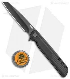 CRKT LCK + Spring Assisted Reverse Tanto Knife Black FRN (3.3" Black) 3802K -Blade HQ Knife Shop CRKT LCK SA Reverse Tanto Black FRN Black 3802K BHQ 76854 jr bottlecap