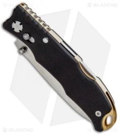 CRKT Lake Laredo 2 Lockback Knife Black G-10 (2.75" Satin Serr) 7264 -Blade HQ Knife Shop CRKT Lake Laredo 2 LB Black G 10 Satin Serr 7264 BHQ 92514 jr spine
