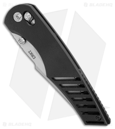 CRKT Lerch Definitive Crossbar Knife G-10 Black (3.7" Stonewash) 3820 CRKT Lerch Definitive Crossbar Knife G-10 Black (3.7" Stonewash) 3820 -Blade HQ Knife Shop CRKT Lerch Definitive Crossbar Knife G 10 Black SW BHQ 179671 jr spine