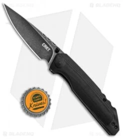CRKT Lerch Fast Lane OutBurst Assisted Knife Black (3.5 " Black) 7045 -Blade HQ Knife Shop CRKT Lerch Fast Lane OutBurst Assited Black Black 7045 BHQ 92315 jr bottlecap