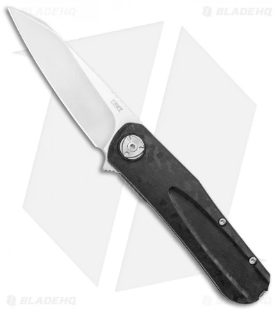 CRKT Mah-Hawk Spring Assisted Knife Black GRN (3.12" Satin) CRKT Mah-Hawk Spring Assisted Knife Black GRN (3.12" Satin) -Blade HQ Knife Shop CRKT Lion Mah LL Mah Hawk DP Flipper Satin BHQ 138950 jr