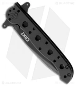 CRKT M21 - 10KSF Liner Lock Folding Knife (3" Black Serr) 1 CRKT M21 - 10KSF Liner Lock Folding Knife (3" Black Serr) -Blade HQ Knife Shop CRKT M21 10KSF triple point serr BHQ 51831 er spine