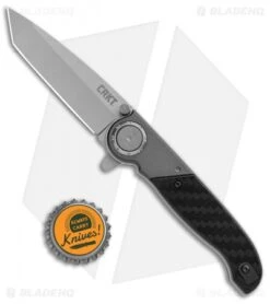 CRKT M40-02 Deadbolt Lock Knife Aluminum/GRN (3" Bead Blast) -Blade HQ Knife Shop CRKT M40 02 Deadbolt Lock Aluminum GRN BB BHQ 103617 jr bottlecap