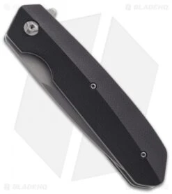 CRKT Maven Liner Lock Flipper Knife Black G-10 (3.68" Bead Blast) 6920 -Blade HQ Knife Shop CRKT Maven jr spine