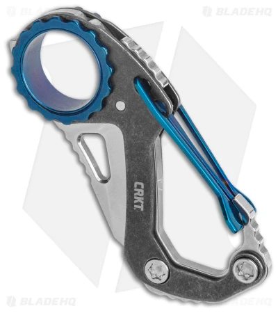 CRKT Mike Bond Compano Sheepsfoot Slip Joint Knife Carabiner (1.44" Satin) CRKT Mike Bond Compano Sheepsfoot Slip Joint Knife Carabiner (1.44" Satin) -Blade HQ Knife Shop CRKT Mike Bond Compano Sheepsfootf SJ Carabiner Satin BHQ 145867 jr spine