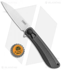 CRKT Onion Slacker Liner Lock Field Strip Knife Aluminum (3.32" Satin) K350KXP -Blade HQ Knife Shop CRKT Onion Slacker LL Field Strip Aluminum Satin K350KXP BHQ 92299 jr bottlecap