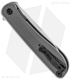 CRKT Onion Slacker Liner Lock Field Strip Knife Aluminum (3.32" Satin) K350KXP -Blade HQ Knife Shop CRKT Onion Slacker LL Field Strip Aluminum Satin K350KXP BHQ 92299 jr side