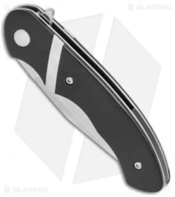 CRKT Philip Booth Snarky Recurve Liner Lock Flipper Knife (3.25" Satin) 7280 -Blade HQ Knife Shop CRKT Philip Booth Snarky Recurve LL Satin 7280 BHQ 71233 jr spine