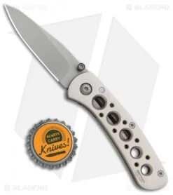 CRKT Pike's Peak Liner Lock Knife Alloy (2.3" Bead Blast) 6601N -Blade HQ Knife Shop CRKT Pikes Peak LL Alloy BB 6601N BHQ 87019 jr bottlecap