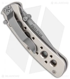 CRKT Pike's Peak Liner Lock Knife Alloy (2.3" Bead Blast) 6601N -Blade HQ Knife Shop CRKT Pikes Peak LL Alloy BB 6601N BHQ 87019 jr side
