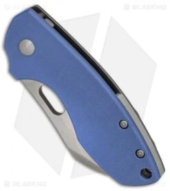 CRKT Pilar Frame Lock Knife Blue G-10 (2.4" Satin) 5311GB -Blade HQ Knife Shop CRKT Pilar Blue G10 satin BHQ 84146 er spine