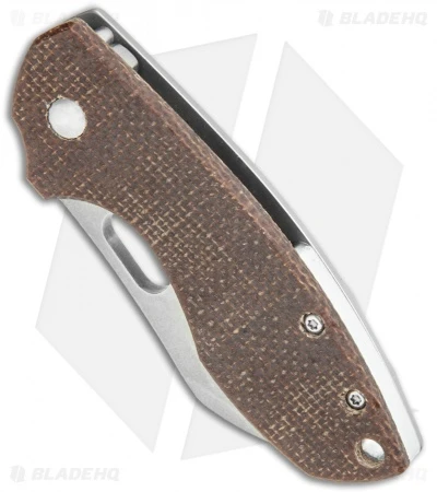 CRKT Pilar Frame Lock Knife Brown Linen Micarta BHQ Exclusive (2.4" Stonewash) CRKT Pilar Frame Lock Knife Brown Linen Micarta BHQ Exclusive (2.4" Stonewash) -Blade HQ Knife Shop CRKT Pilar FL Linen Micarta SW BHQ 113630 jr spine