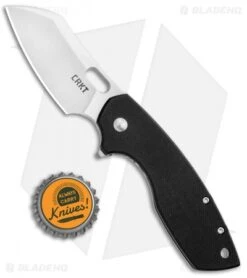 CRKT Pilar Large Frame Lock Flipper Knife Black G-10 (2.62" Satin) 5315G -Blade HQ Knife Shop CRKT Pilar Large FL Black G 10 Satin 5315G BHQ 92280 jr bottlecap