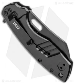 CRKT Pilar Large Frame Lock Flipper Knife Black G-10 (2.62" Black D2) 5315GKD2 -Blade HQ Knife Shop CRKT Pilar Large FL Flipper Black G 10 Black D2 5315GKD2 BHQ 92293 jr side